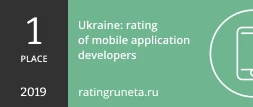 Ukraine: notation de développement d'applications mobiles